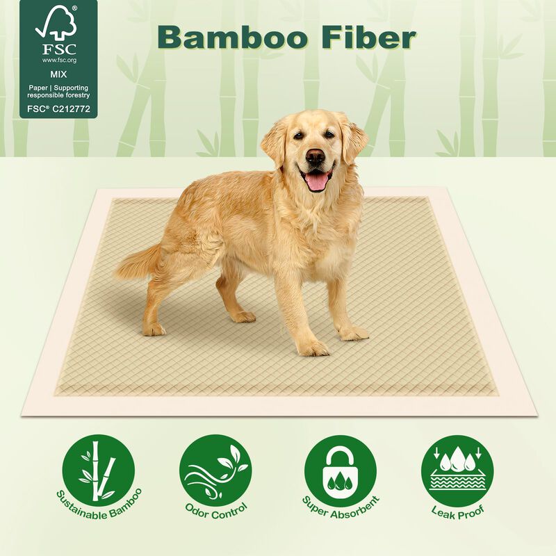 Almohadillas Absorbentes De Bamb&uacute; Para Perros M... image number null