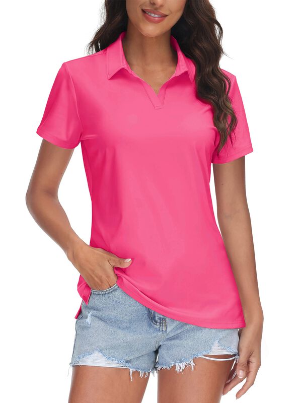 Polo Para Mujer Tacvasen L Uv 50+ Transpirable ... image number null