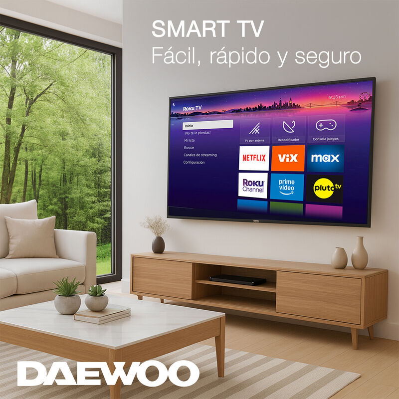 Daewoo Pantalla  40 Pulgadas  Full Hd Qled  Fra... image number null