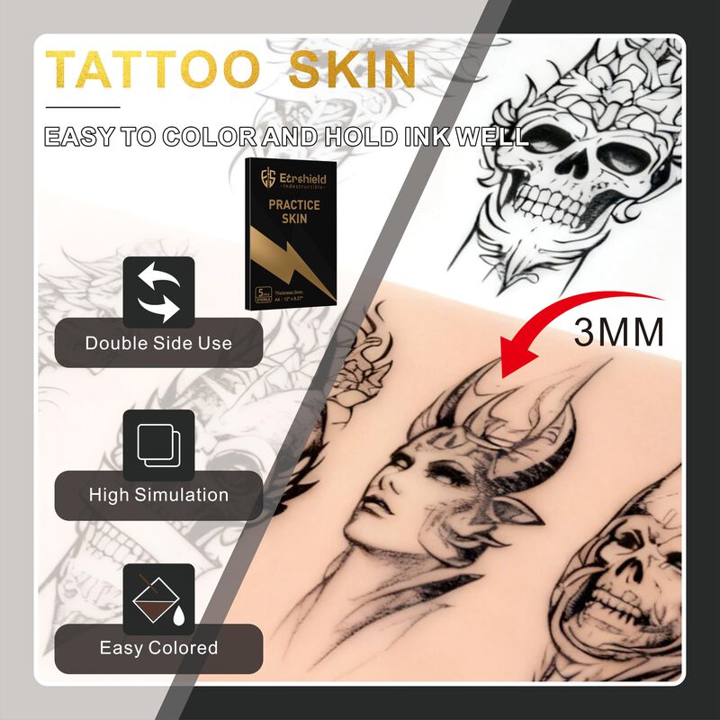 Piel De Pr&aacute;ctica Para Tatuajes Es Etrshield 3 m... image number null