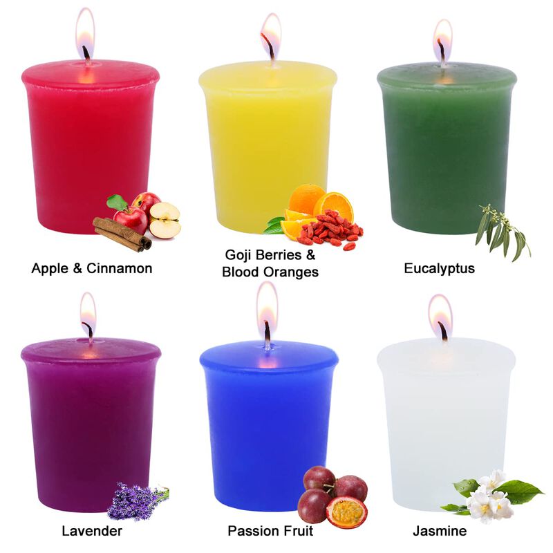 Velas Votivas Yosicil 5 cm 6 Fragancias &ndash; Pack ... image number null