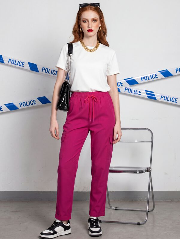 Conjunto 2 Piezas Pants Ajuste C&oacute;modo Y Blusa M... image number null