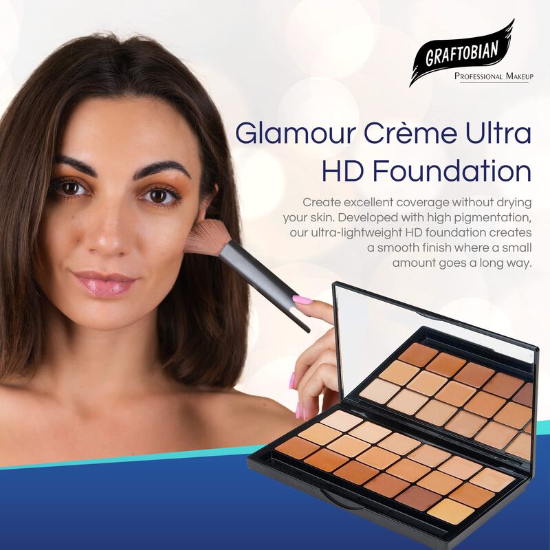 Paleta De Base Makeup Graftobian Hd Glamour Cre... image number null