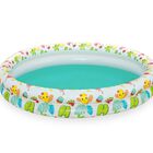 Alberca Inflable 121.9x20.3cm c/Salvavidas y Pelota