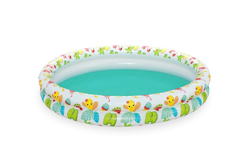 Alberca Inflable 121.9x20.3cm c/Salvavidas y Pe... image number null