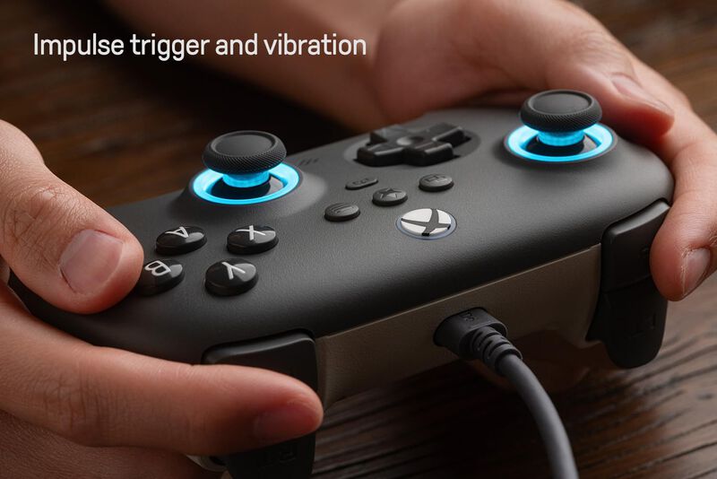 Mando Con Cable 8bitdo Ultimate C Hall Effect P... image number null