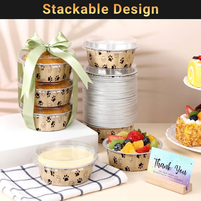 Tazas de Reposter&iacute;a Beasea 235ml, Pack de 100 c... image number null