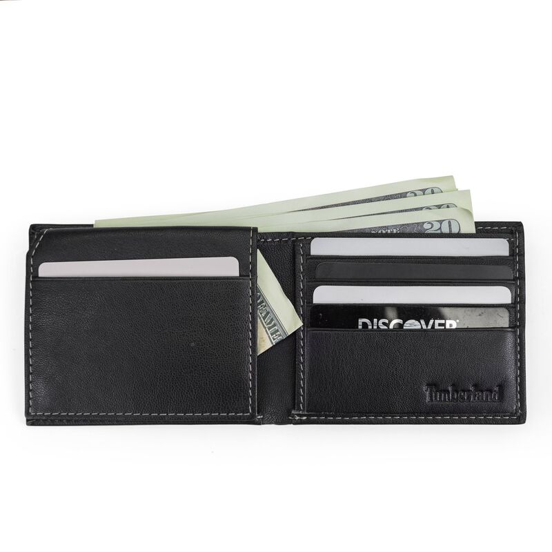 Cartera Timberland Blix De Piel Negra Para Homb... image number null