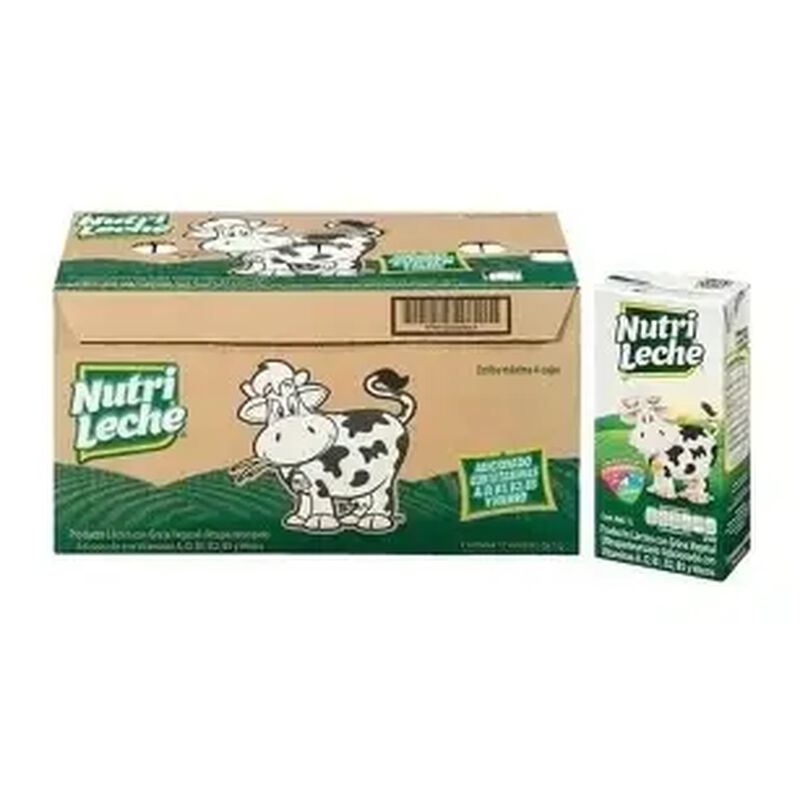 Caja Nutrileche Con 12 Piezas De 1 Lt C/u image number null