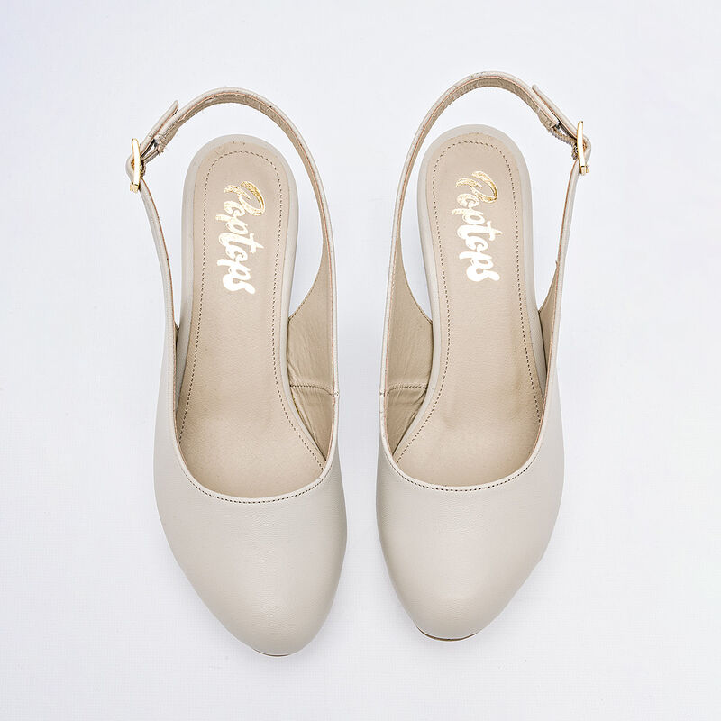 Poptops zapatilla para mujer  latte cod 141392-... image number null