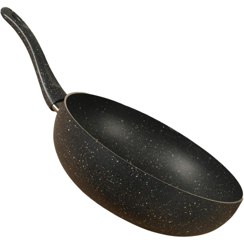 Sarten Wok Hondo Y19-wm30 Recubrimiento Marmol ... image number null