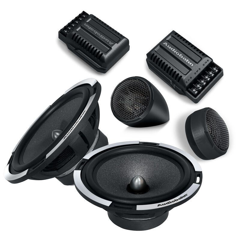 Set de medios para auto 6.5" 100w Audiobahn ABC... image number null