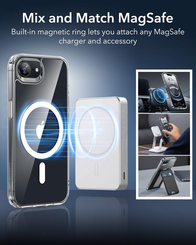 Funda De Tel&eacute;fono Esr Para Iphone 16e Con Magsa... image number null