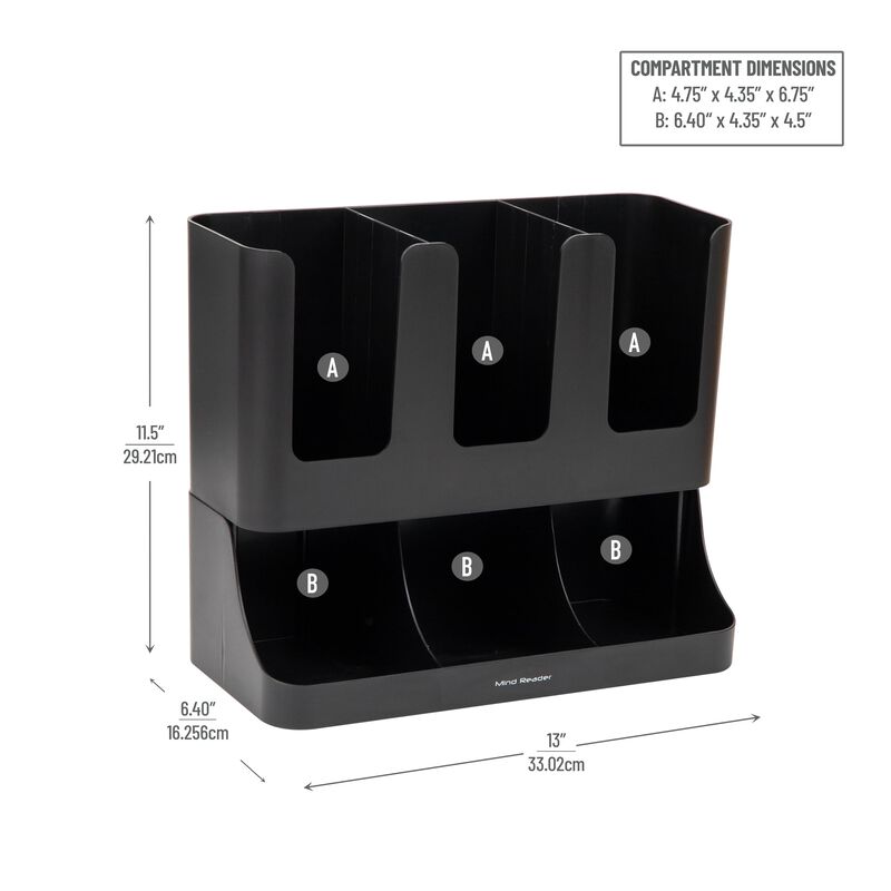 Organizador De Caf&eacute;, Condimentos Y Tazas Mind R... image number null