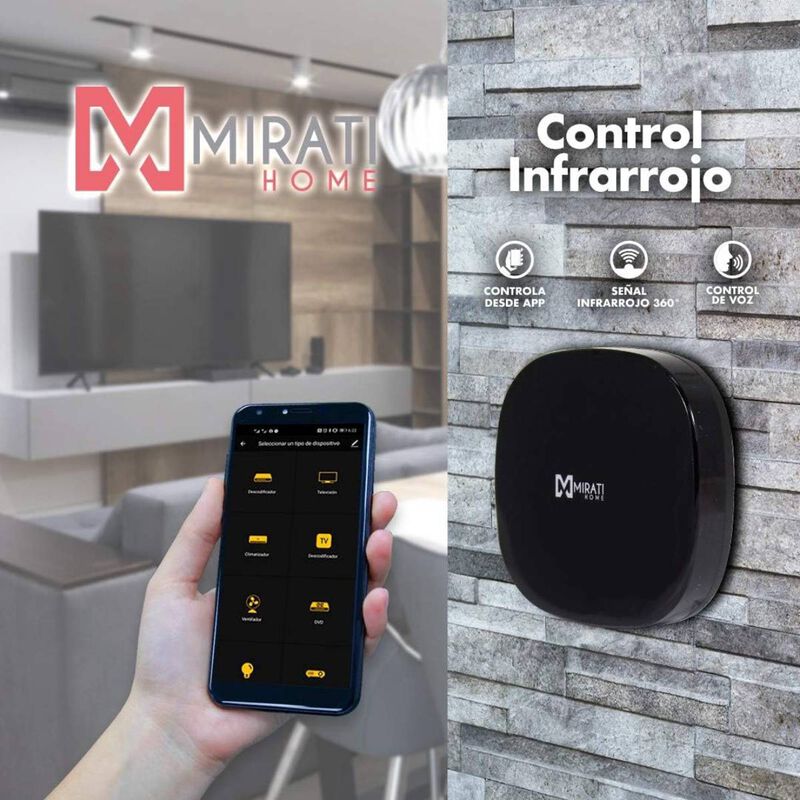 Control Remoto Inteligente Mirati con Alcance 3... image number null