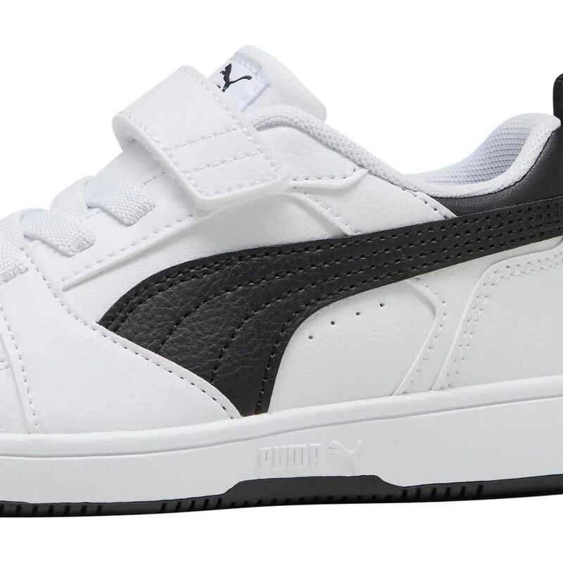 Tenis Puma Rebound V6 Lo Ac + Ps Para Ni&ntilde;os 17 ... image number null