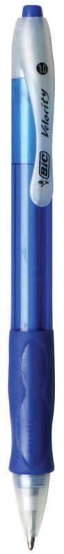 Bol&iacute;grafo Retr&aacute;ctil Pen Bic Velocity, Azul Medi... image number null