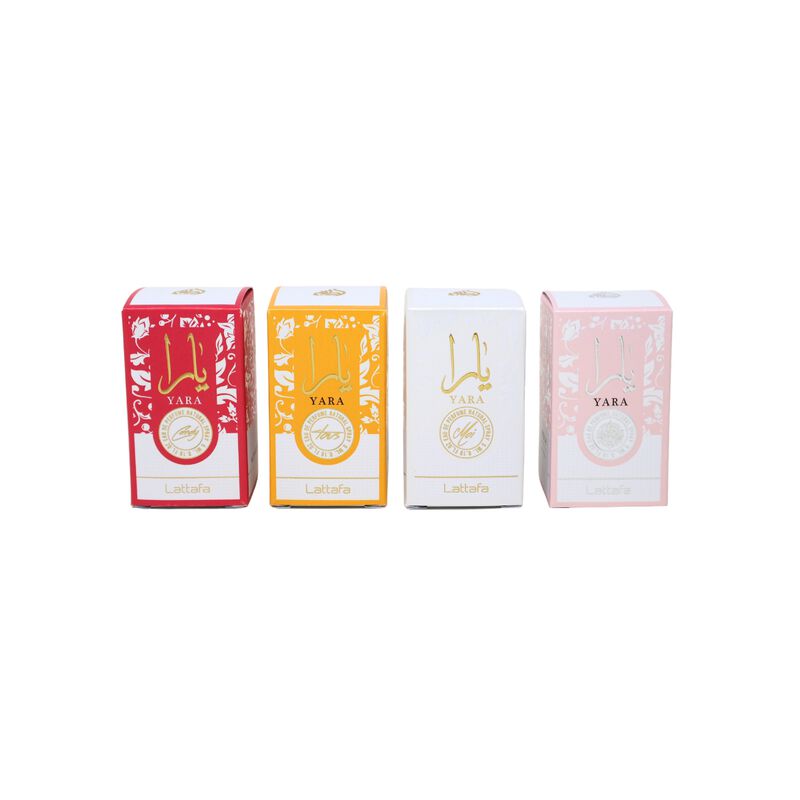 Lattafa My Yara Collection (5 Ml) 4 Pc Para Muj... image number null