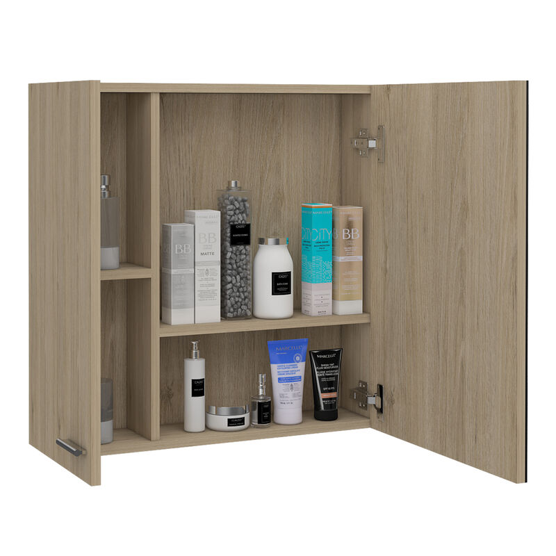 Gabinete De Ba&ntilde;o Caribe Rovere Con Espejo Virtu... image number null