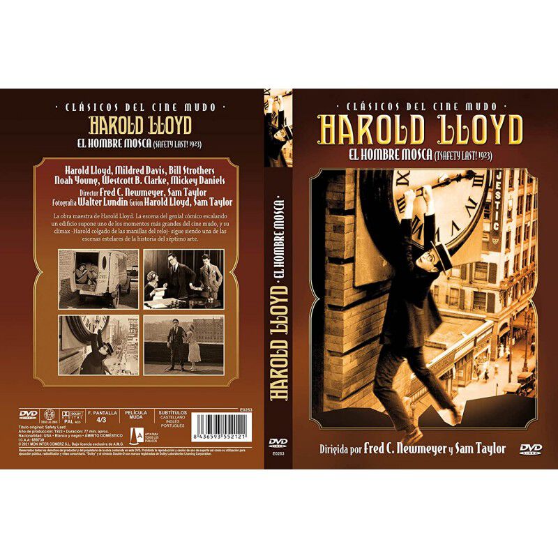 El Hombre Mosca [DVD] (1923) Safety Last! image number null