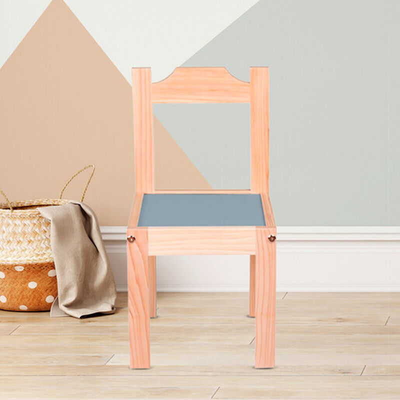 Duduk Silla de Madera Barnizada para Ni&ntilde;os Pequ... image number null