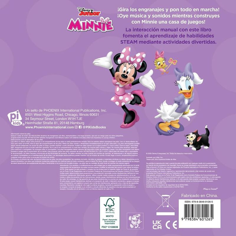 &iexcl;La Gran Idea de Minnie! Un libro STEAM con eng... image number null