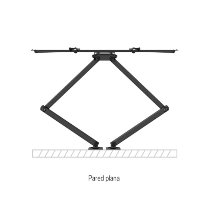 Soporte para pantallas de 40" a 70" con dos bra... image number null