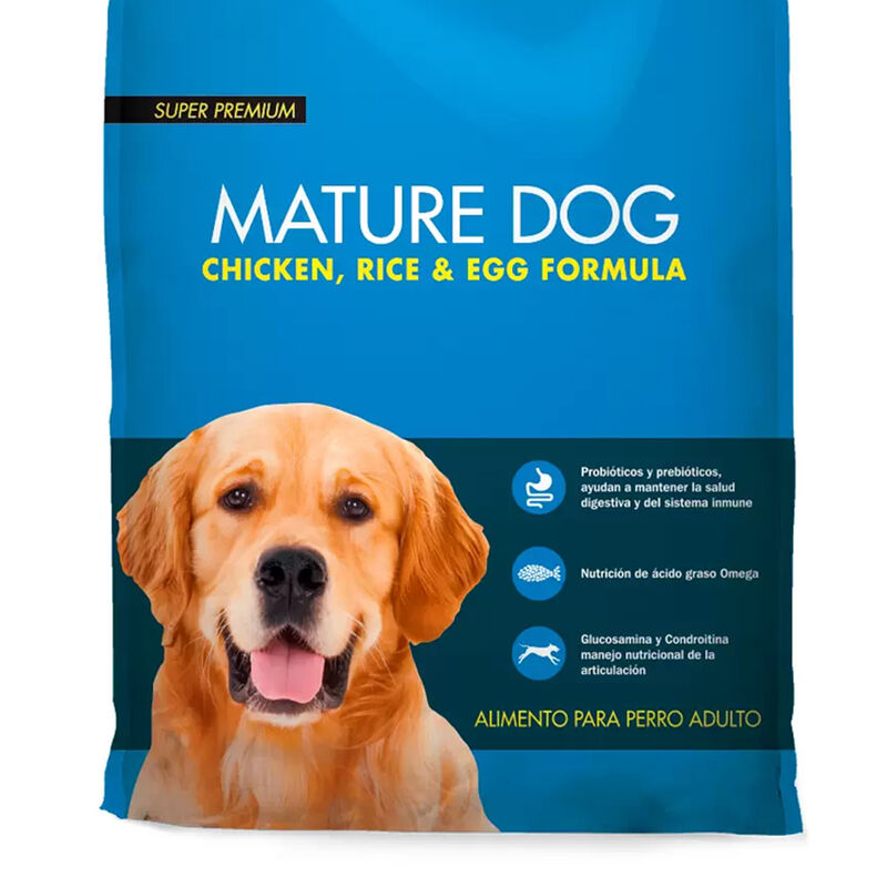 Alimento Para Perro Mature Dog Pollo Arroz Huev... image number null