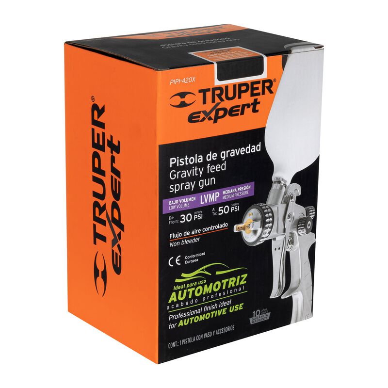 Pistola P/Pintar Gravedad Lvmp Vaso Plástico 1.... image number null
