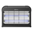 Exterminador electr&oacute;nico de insectos voladores con doble l&aacute;mpara, grande