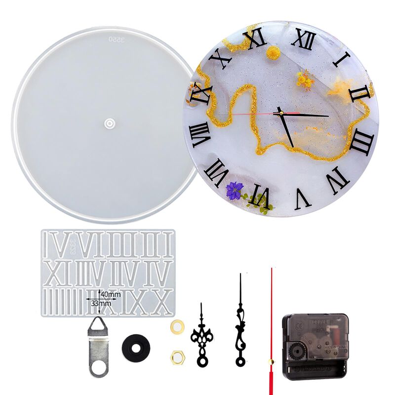 Molde Para Reloj Hmtrade 25 cm/37 cm Romano De ... image number null