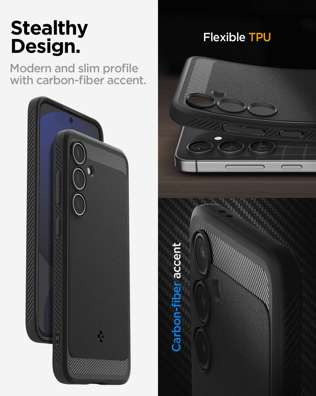 Funda Spigen Rugged Armor Para El Galaxy S24 Fe... image number null