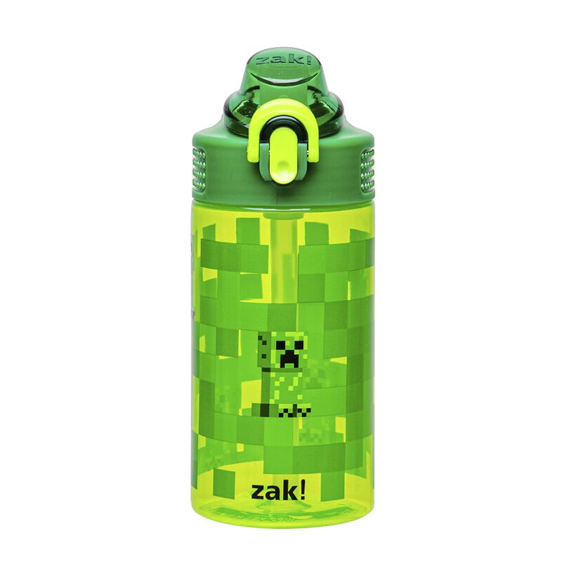 Botella De Agua Zak Designs Sage Minecraft Kids... image number null