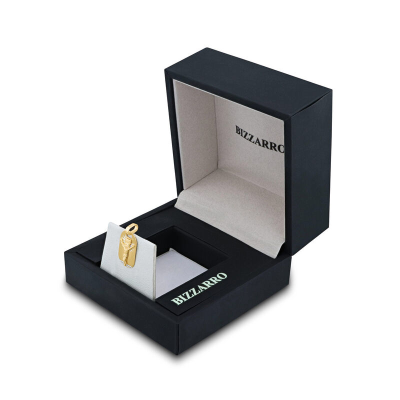 Medalla Rectangular Con Cristo Oro Amarillo 10k... image number null