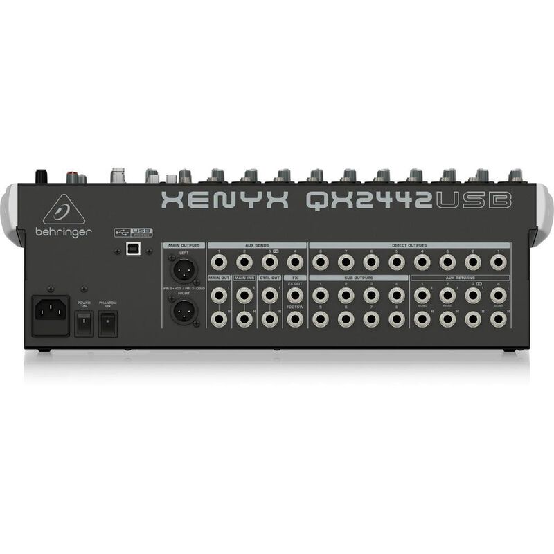 Mezcladora 24 Canales C/efectos Interfaz Behrin... image number null