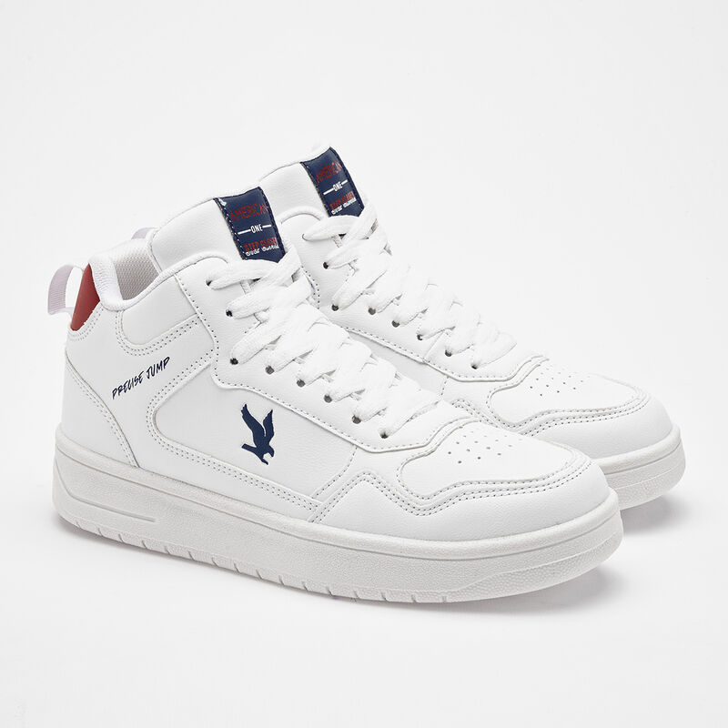 American Fire tenis para mujer blanco rojo cod ... image number null