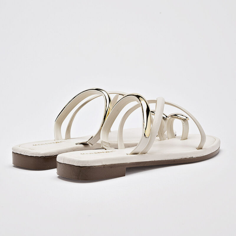 Moramora sandalia piso para mujer latte oro cod... image number null