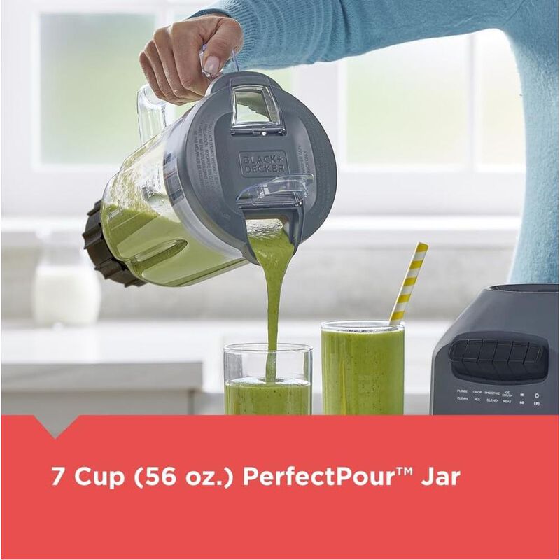 LICUADORA BLACK+DECKER BL2209PB 8 VELTRITURA HI... image number null
