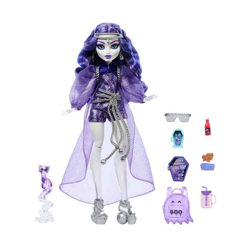 Mu&ntilde;eca Monster High Spectra Vondergeist Con Hur... image number null