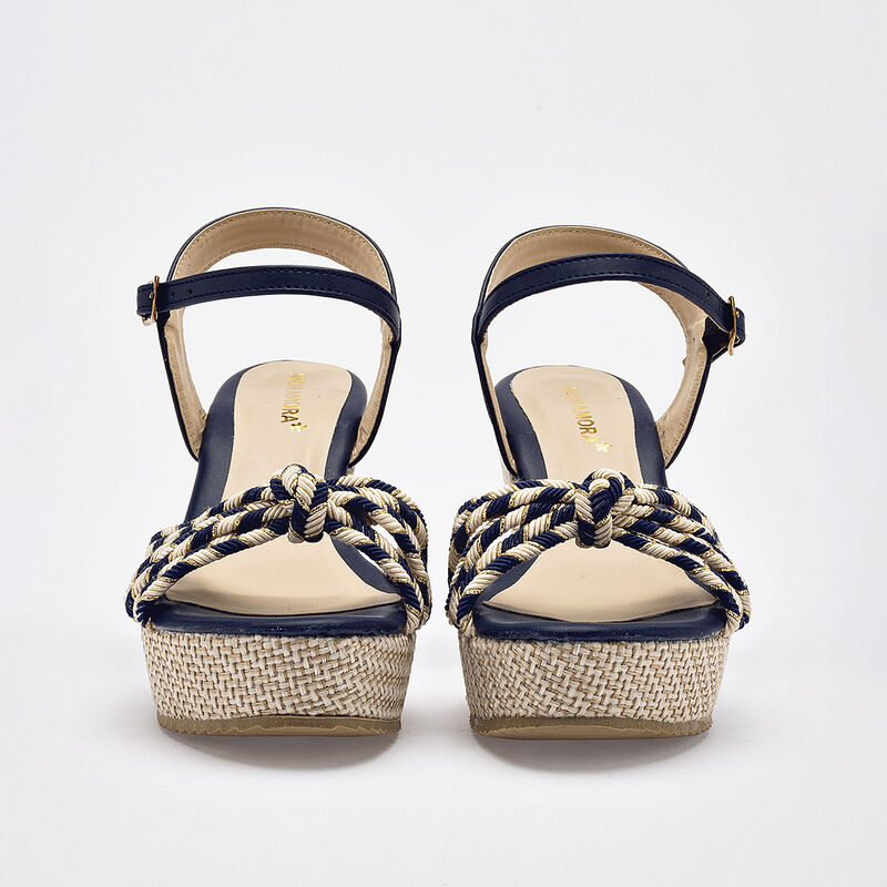 Moramora sandalia cu&ntilde;a para mujer marino cod 14... image number null