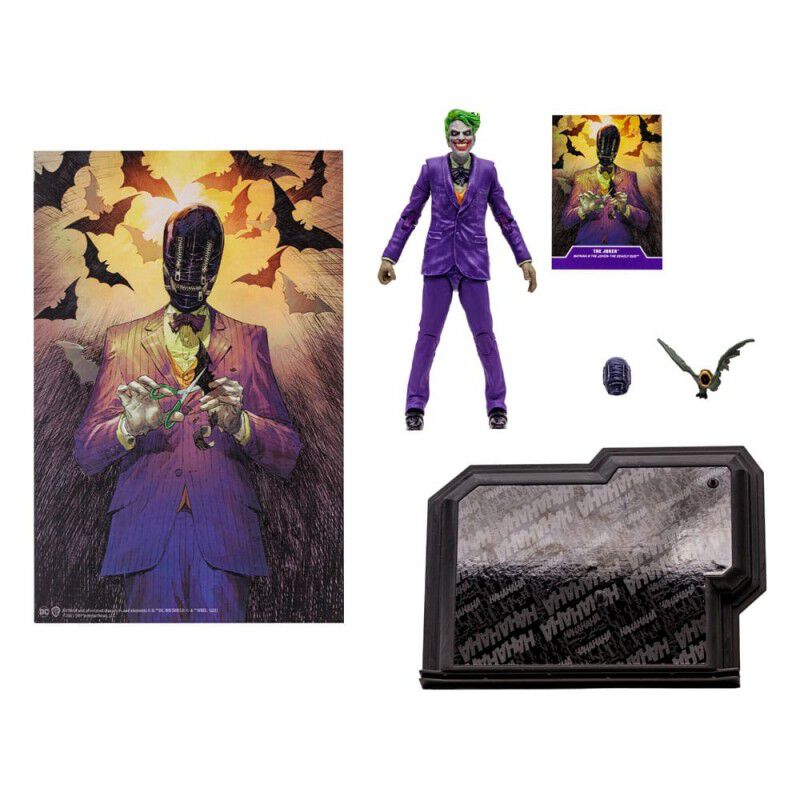 Figura Joker The Deadly Duo Gold Label DC Multi... image number null