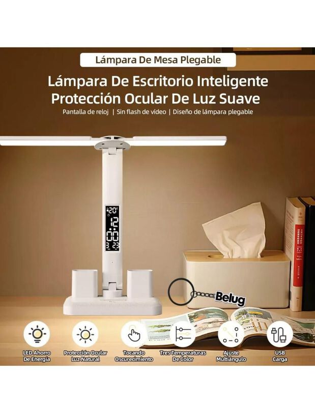 Lámpara de escritorio LED Casa BIU image number null