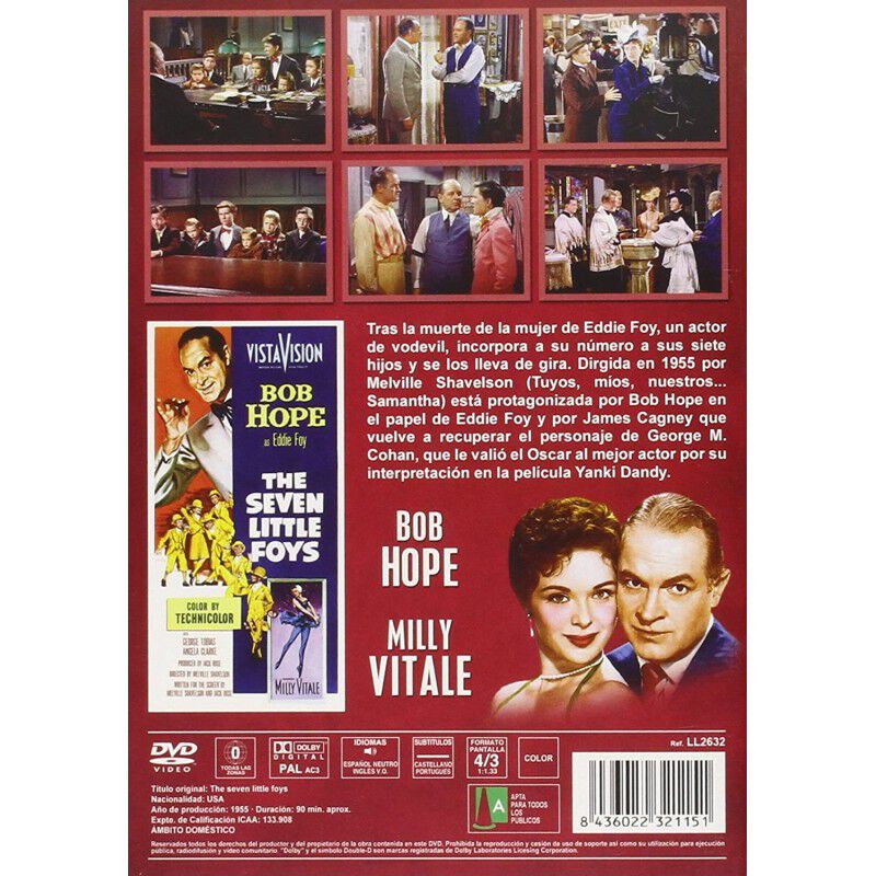 Mis Siete Hijos [dvd] (1955) Los Siete Peque&ntilde;os... image number null