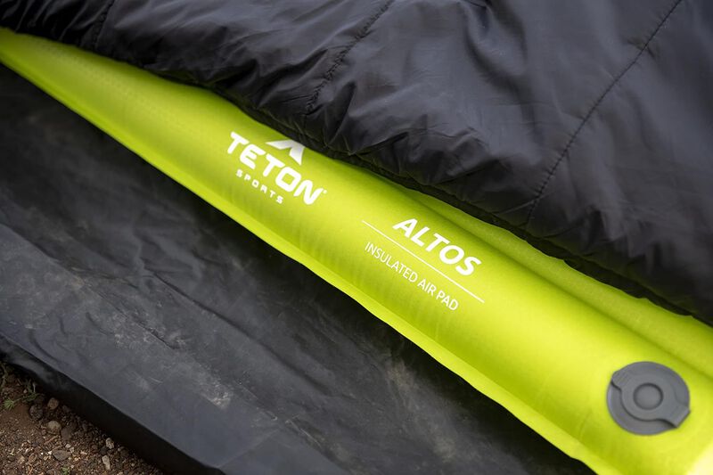 Pad Individual Para Camping Altos Insulado Verd... image number null