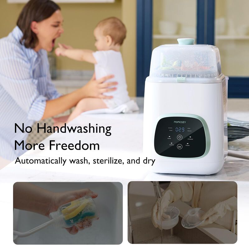 Lavadora De Biberones Momcozy Kleanpal Pro Con ... image number null