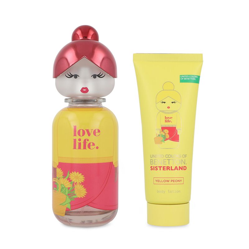 Set Benetton Sisterland Yellow Peony 2pzs 80ml ... image number null