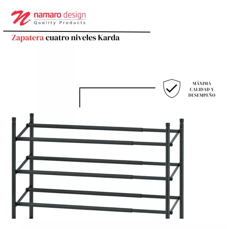 Zapatera Cuatro Niveles Expandible Karda Namaro... image number null