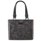 Bolso De Mano Wrangler Wg78-g8317gy Para Mujer Similar A La Piel