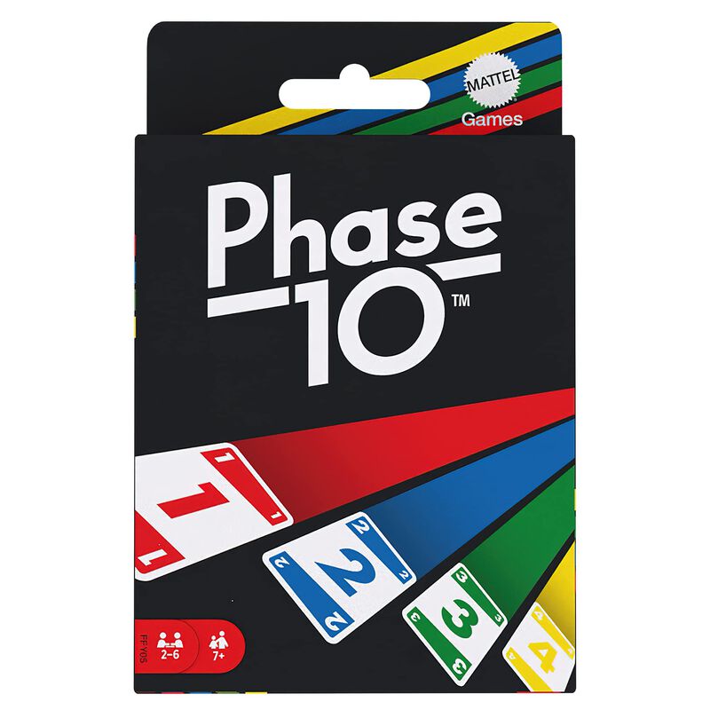 Juego De Mesa Mattel Phase 10 Multicolor image number null