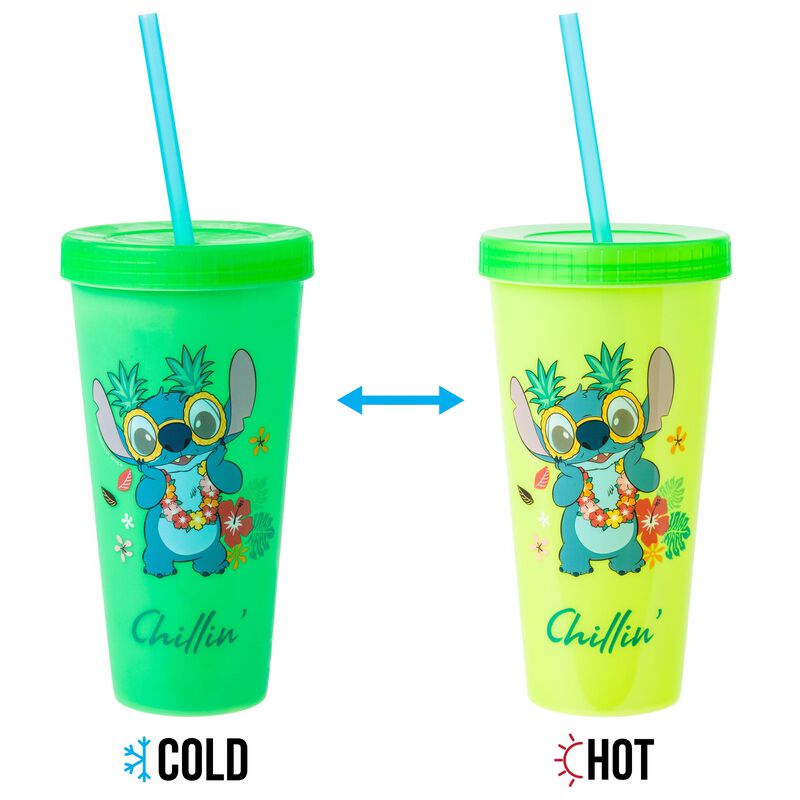 Vaso De Pl&aacute;stico Plateado Buffalo Disney Lilo A... image number null